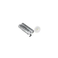 Ansell LED Nödbelysning Skyltal Vit 1.5W 109lm 128D - 765 Dagsljus | 50mm - 3 Timmar Nödbelysning