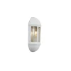Ansell LED Vägglampa Latina Halv Lykta Vit - Passande för E27 upp till 42W | IP65