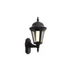 Ansell LED Vägglampa Latina Lykta Svart - Passande för E27 Upp Till 42W | IP65