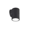 Ansell LED Vägglampa Reef Svart 5W 425lm 90D - 830-840-860 CCT | IP65 - Upp och ner - Utomhus