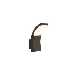 Ansell LED Vägglampa Senza Grafit 6.5W 366lm - 840 Kallvit | IP54