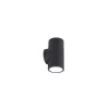 Ansell Vägglampa Reef Svart Up & Down - Utomhus - 10W 885lm 90D - 830-840-860 CCT | IP65