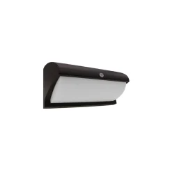 Bright Choice LED Plafond Svart 12W 1200lm - 840 Kallvit | IP54 - Ljussensor