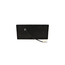 Bright Choice LED Plafond Svart 12W 1200lm - 830 Varm Vit | IP54 - Ljussensor