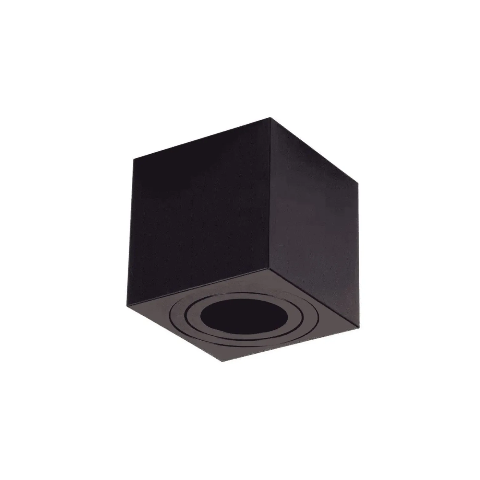 Bright Choice LED Spot Svart Cube | IP20 - GU10 Fitting