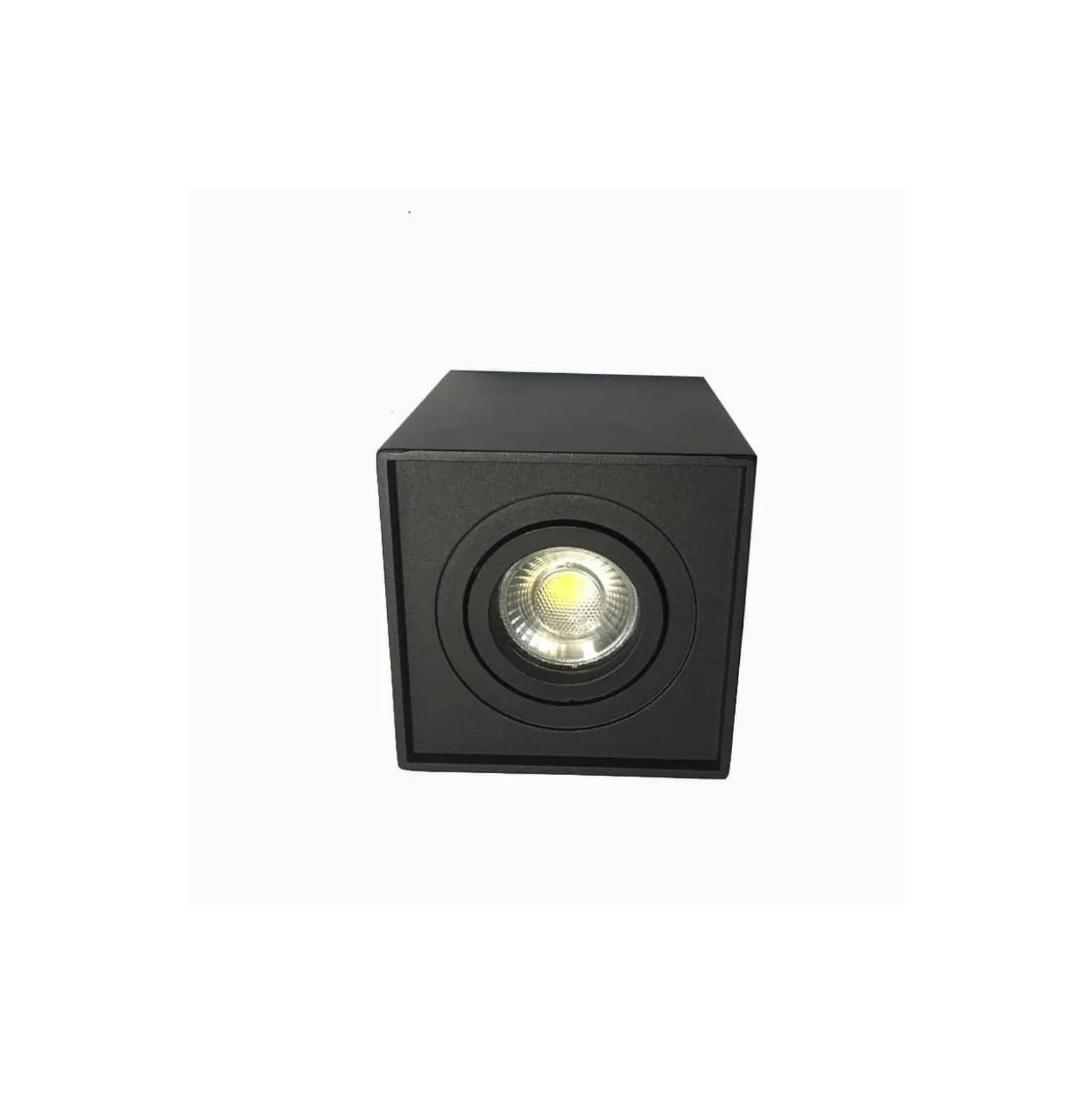 Bright Choice LED Spot Svart Cube | IP20 - GU10 Fitting