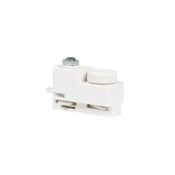 Bright Choice 1-Fas Rail Pendellampa Adapter Vit