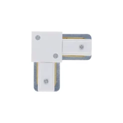 Bright Choice Komplett set 1-Fas Rail L 1,5 x 2 Meter Vit | incl. 7x Spot + GU10 2700K 3W Dimbar + Ändkåpa, Strömkontakt och L -Anslutningsstycke