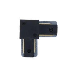 Bright Choice Komplett set 1-Fas Rail L 1,5 x 2 Meter Vit | incl. 8x Spot + GU10 2700K 3W Dimbar + Ändkåpa, Strömkontakt och L -Anslutningsstycke