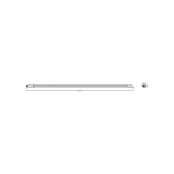 Bright Choice LED Allmänbruksarmatur Vattentät 27W 2970lm - 840 Kallvit | 150cm