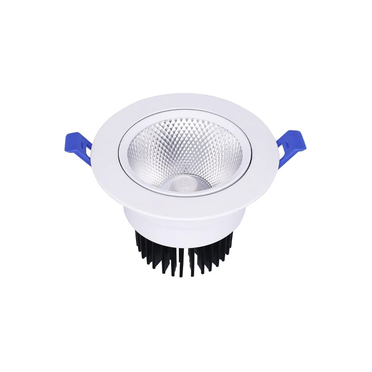 Bright Choice LED Downlight Runda Lutningsbar 15W 1200lm 60D - 930 Varm Vit | 135mm - Utskärning 110mm - UGR <19