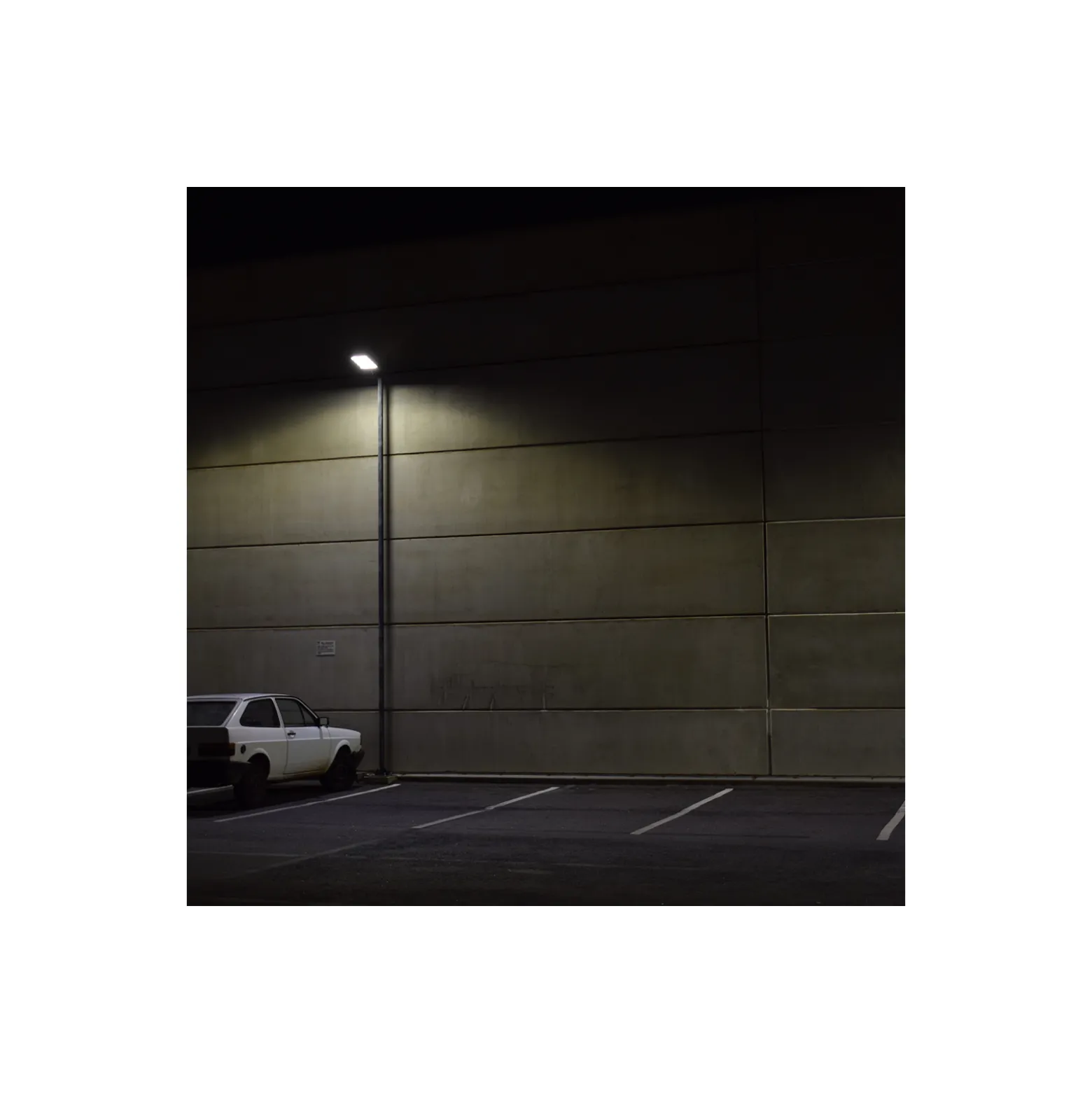 Bright Choice LED Gatubelysning 100W 12000lm 70x140D - 740 Kallvit | IP65 - Ljussensor - Asymmetrisk