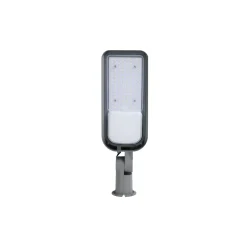 Bright Choice LED Gatubelysning 100W 12000lm 70x140D - 740 Kallvit | IP65 - Ljussensor - Asymmetrisk