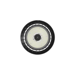 Bright Choice LED Highbay Stål Svart 150W 25500lm 90D - 757 Kallvit | IP65 - med Rörelse- och Ljussensor