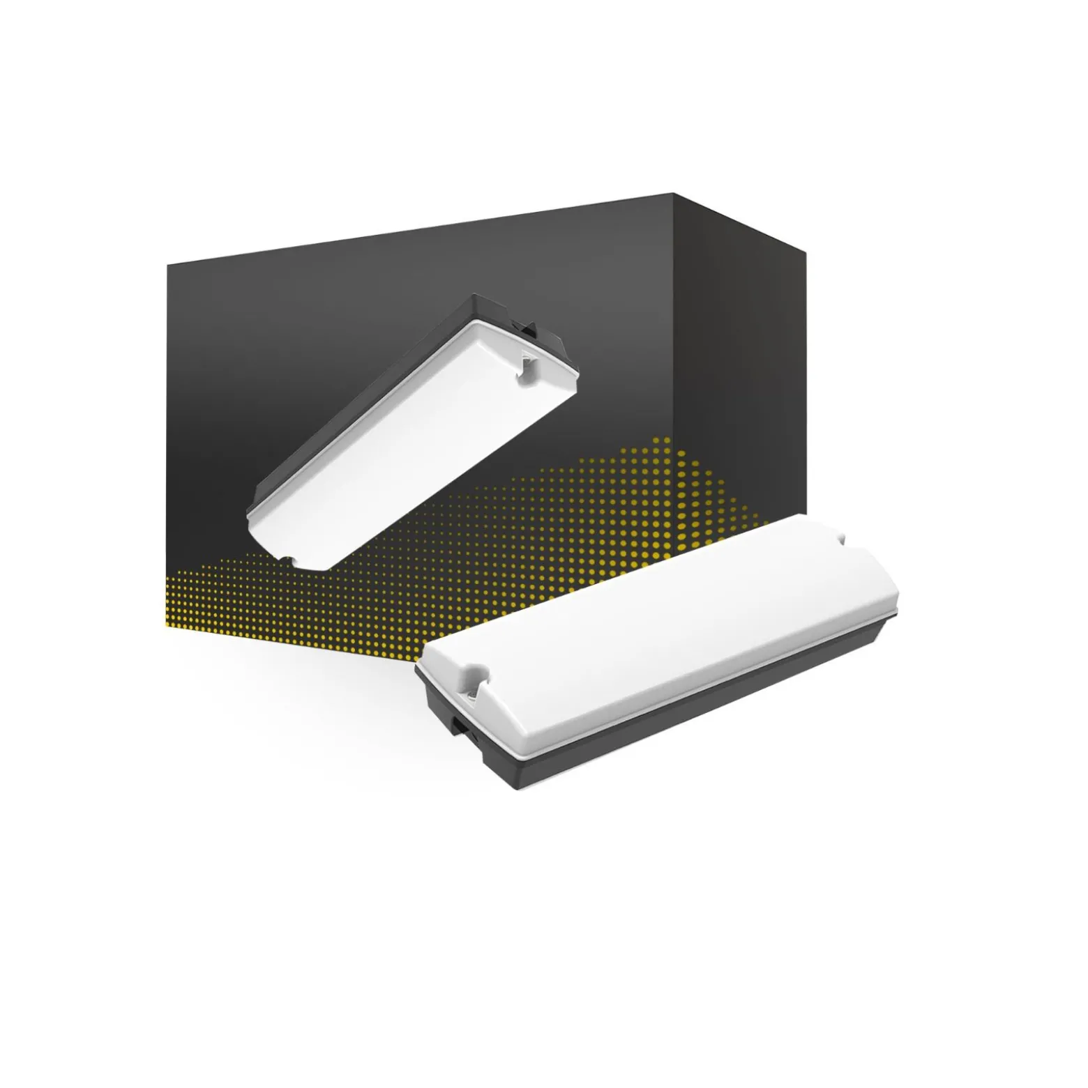 Bright Choice LED Plafond Svart 3W 280lm - 840 Kallvit | IP66