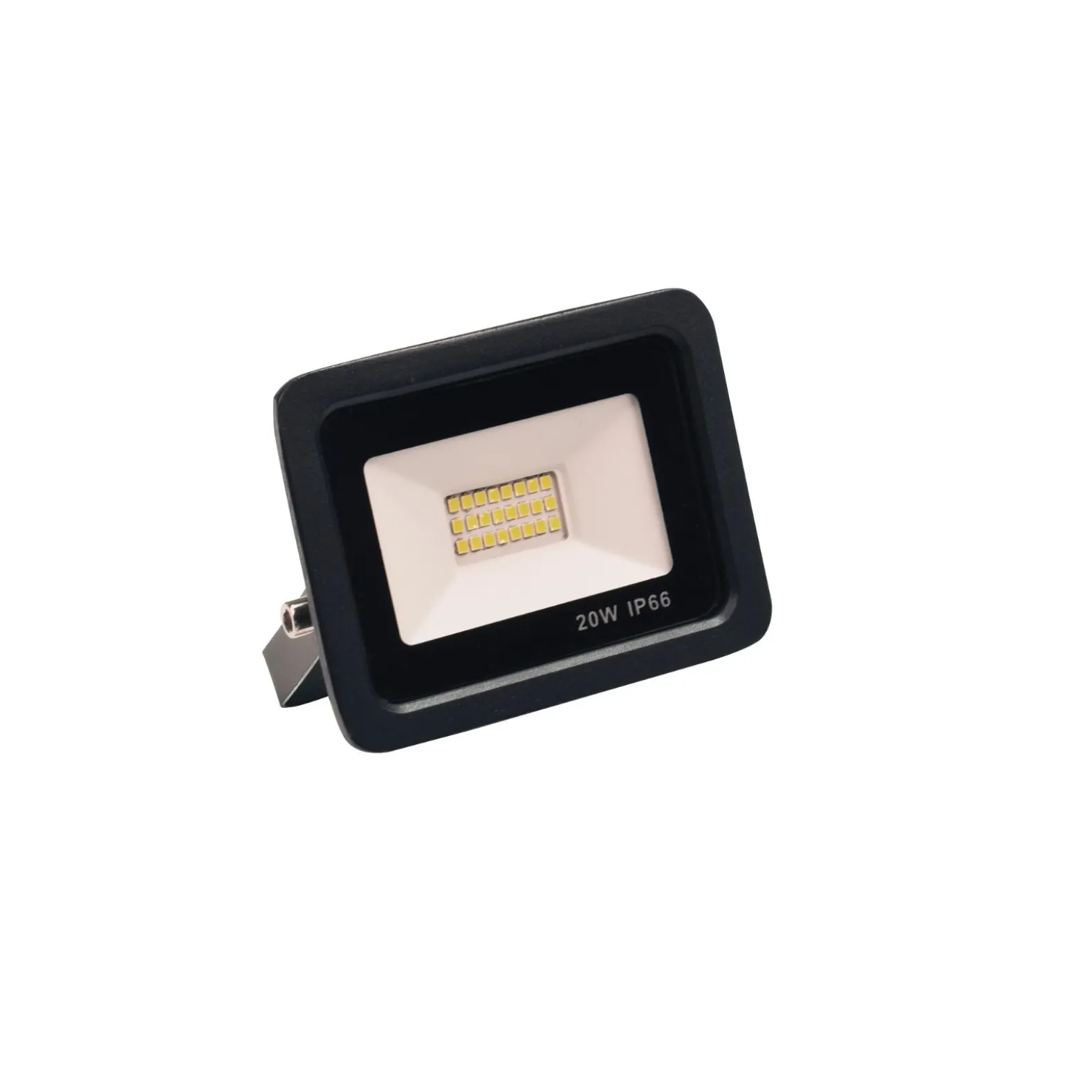 Bright Choice LED Strålkastare 20W 2000lm 100D - 830 Varm Vit | IP66 - Symmetrisk