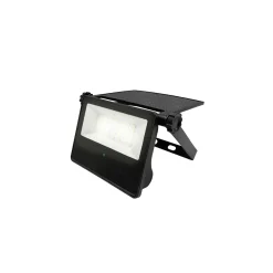 Bright Choice LED Strålkastare Svart 10W 860lm 120D - 765 Dagsljus | IP65 - Solar - Symmetrisk
