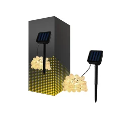 Bright Choice Ljusslinga LED Moonballs ABS 1W 20lm - 830 Varm Vit | Solar