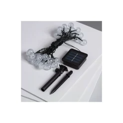 Bright Choice Ljusslinga LED Moonballs ABS 1W 20lm - 830 Varm Vit + RGB | IP65 - Solar