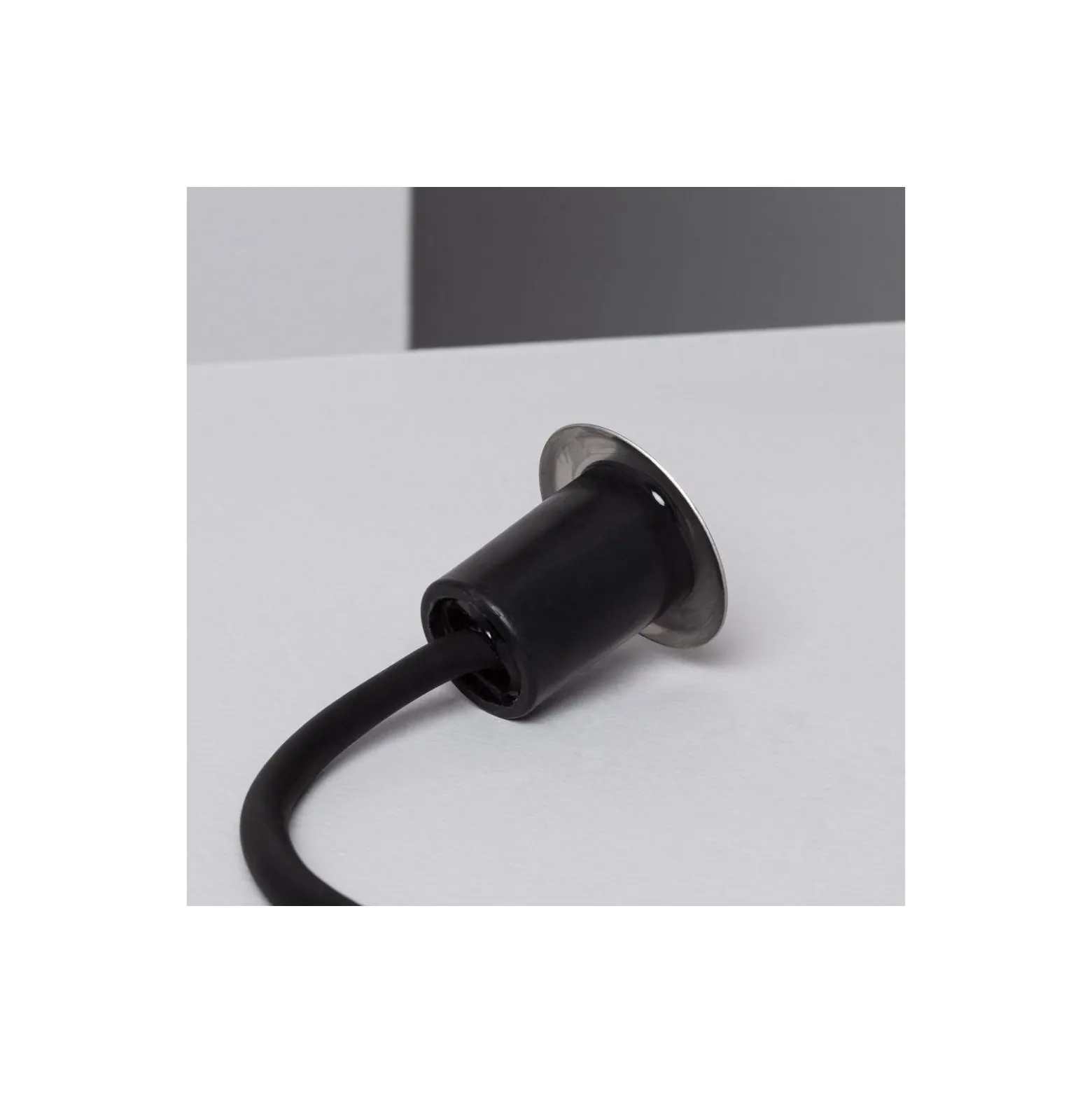 Bright Choice Markspotlights Mini Utomhusljus Rostfritt Stål Grå 1W 20lm - 830 Varm Vit