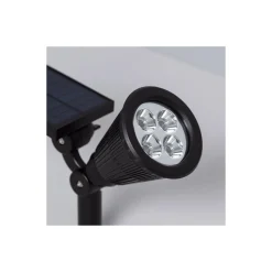 Bright Choice Spik Ljus Meillion Solar Svart 2W 200lm - 830 Varm Vit