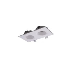 Bright Choice Spot Duo Vit | Utskärning 155x75mm - IP22 - GU10 Fitting