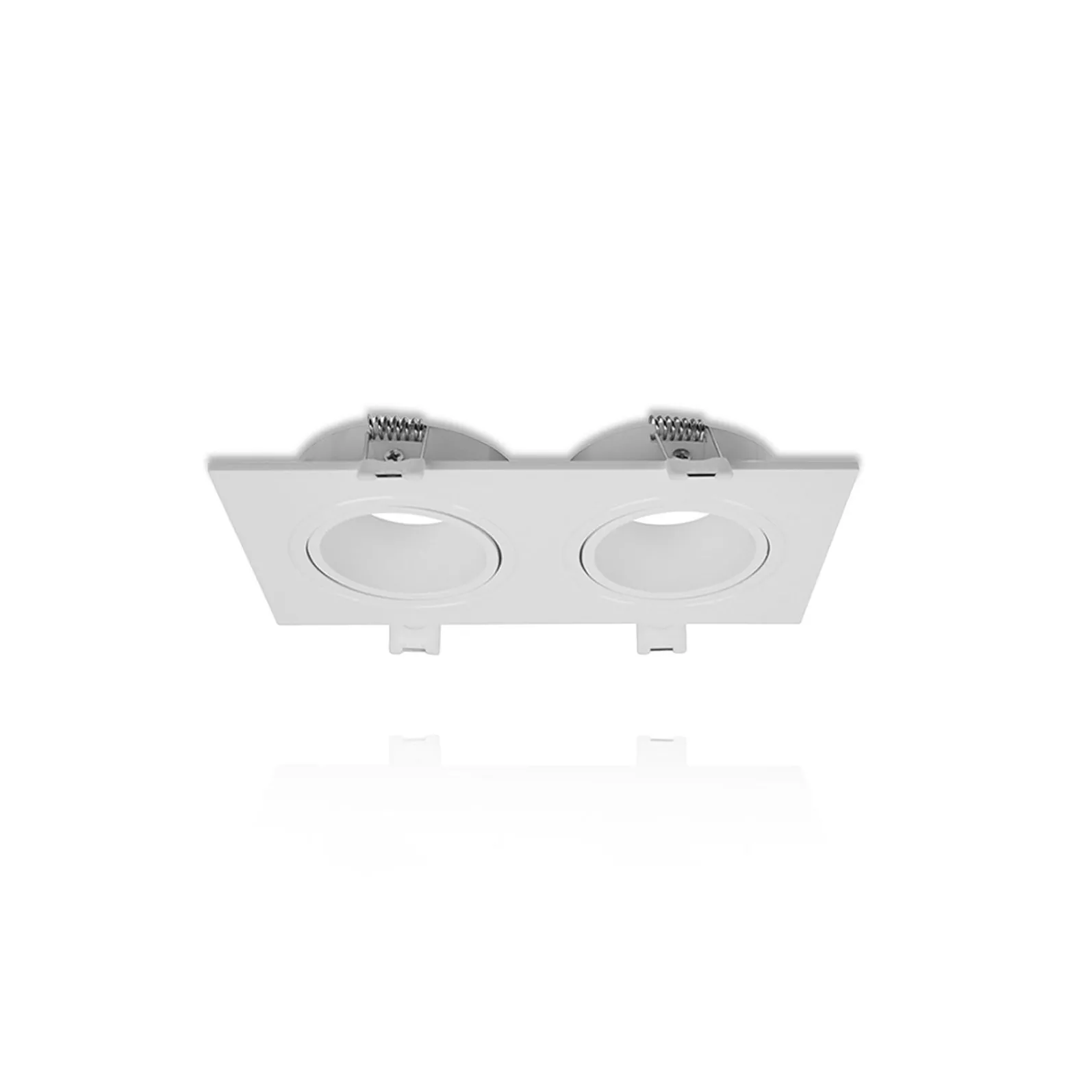 Bright Choice Spot Duo Vit | Utskärning 155x75mm - IP22 - GU10 Fitting