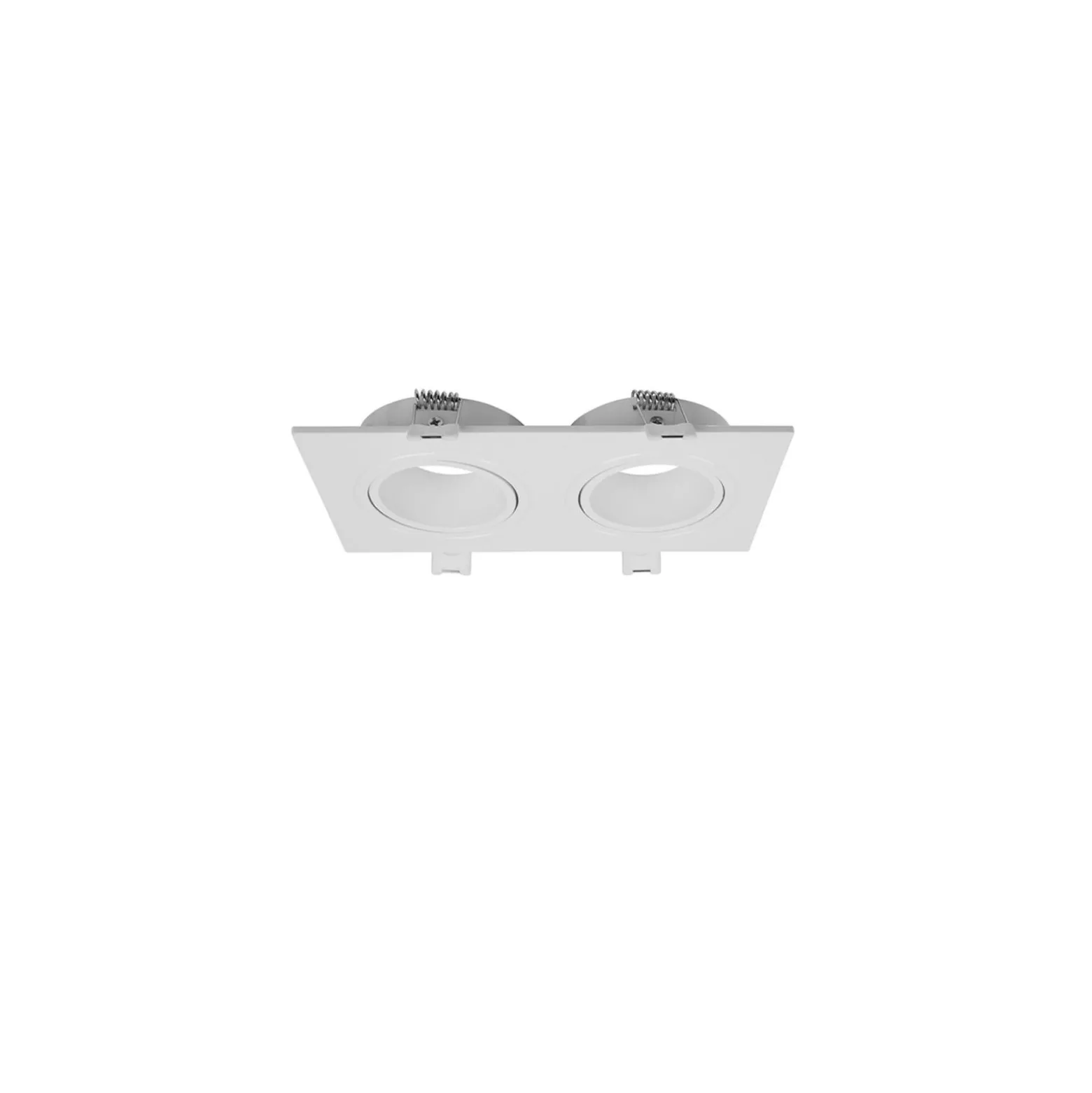 Bright Choice Spot Duo Vit | Utskärning 155x75mm - IP22 - GU10 Fitting