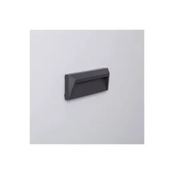 Bright Choice Vägglampa Chester PC Antracit 2W 100lm - 840 Kallvit