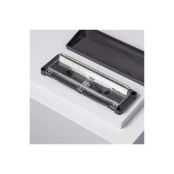 Bright Choice Vägglampa Chester PC Antracit 2W 100lm - 840 Kallvit