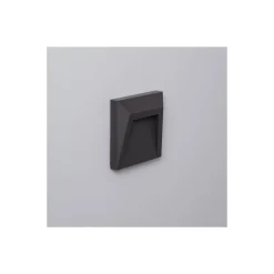 Bright Choice Vägglampa Clover PC Antracit 1.5W 100lm - 830 Varm Vit