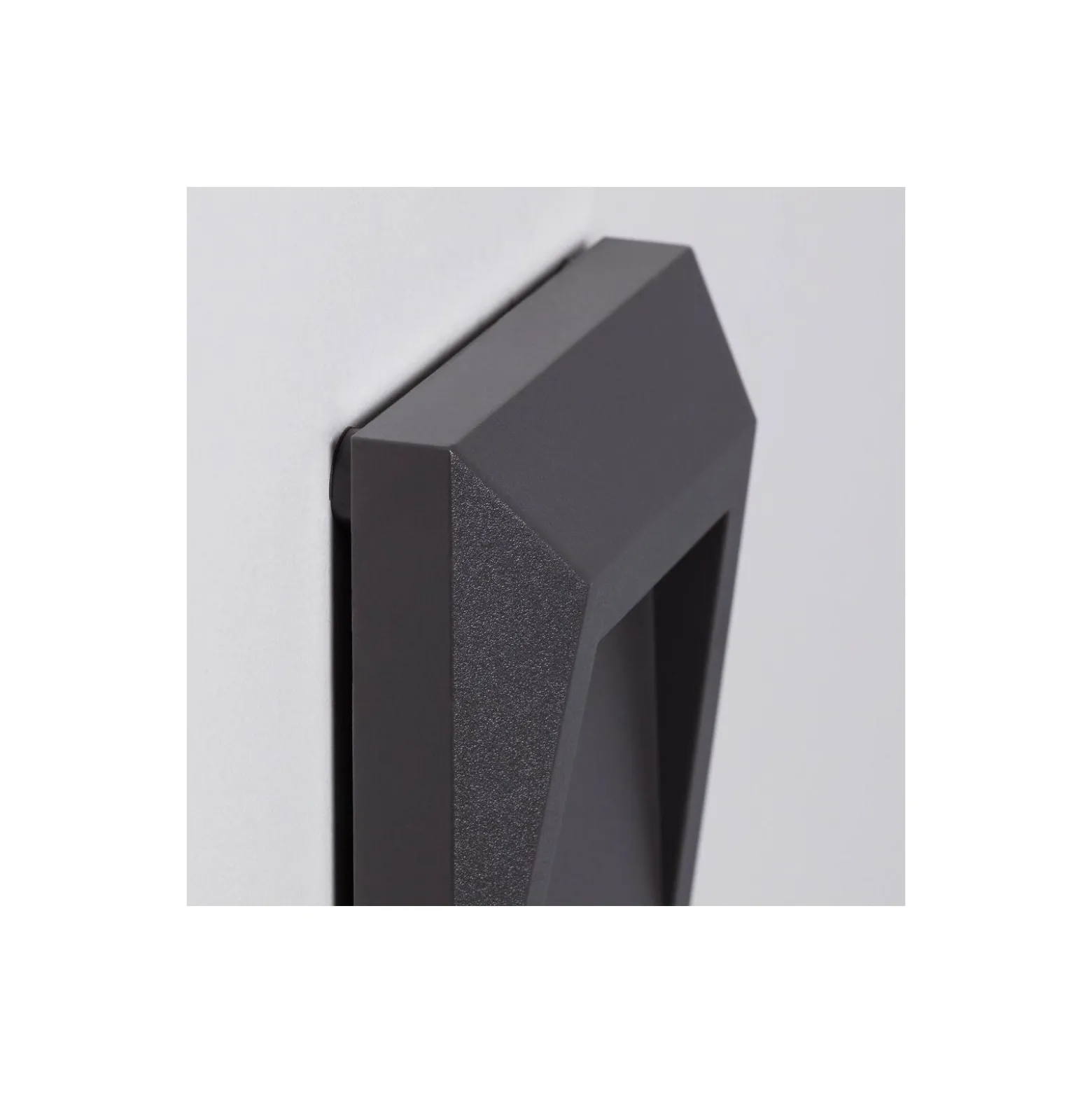 Bright Choice Vägglampa Clover PC Antracit 1.5W 100lm - 830 Varm Vit