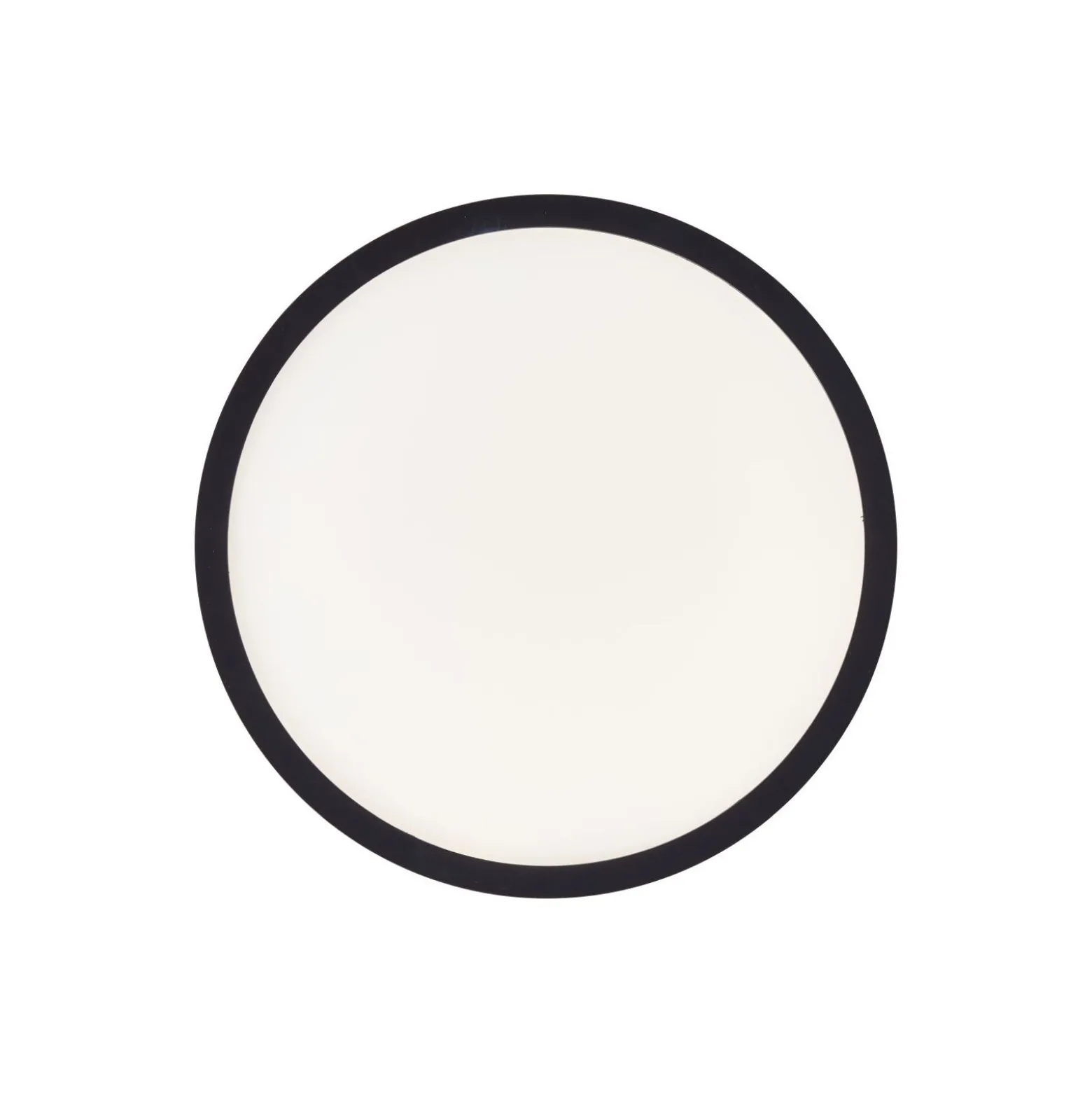 Brilliant Brennan Taklampa Plast Svart Vit 13W 2000lm - 840 Kallvit | 294mm - IP44 - 3-Stegs Dimbar