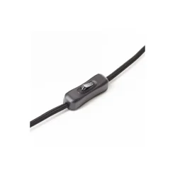 Brilliant Bordslampa Chaumont Aluminium Metall Trä Svart 8W 940lm - 830 Varm Vit