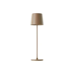 Brilliant Bordslampa Kaami Metall Plast Brun 2W 310lm - 830 Varm Vit | 100mm - IP44 - Utomhus - Dimbar