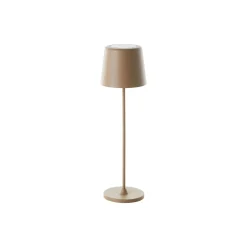 Brilliant Bordslampa Kaami Metall Plast Brun 2W 310lm - 830 Varm Vit | 100mm - IP44 - Utomhus - Dimbar