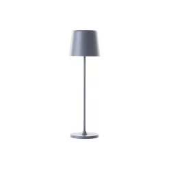 Brilliant Bordslampa Kaami Metall Plast Grå 2W 310lm - 830 Varm Vit | 100mm - IP44 - Utomhus - Dimbar