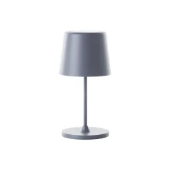 Brilliant Bordslampa Kaami Metall Plast Grå 2W 310lm - 830 Varm Vit | 100mm - IP44 - Utomhus - Dimbar