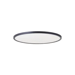 Brilliant Brennan Taklampa Plast Svart Vit 30W 4000lm - 840 Kallvit | 541mm - IP44 - 3-Stegs Dimbar