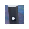 Brilliant Dody Pollare Golvlampa Metall Plast Svart | 120mm - IP44 - Utomhus - Passande för 1x E27