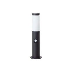 Brilliant Dody Pollare Golvlampa Metall Plast Svart | 120mm - IP44 - Utomhus - Passande för 1x E27