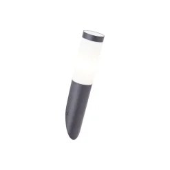 Brilliant Dody Vägglampa Metall Plast Svart | IP44 - Passande för 1x E27