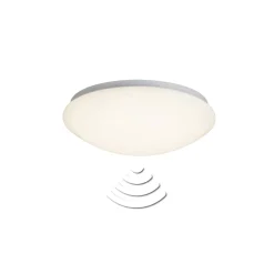 Brilliant Fakir Vägg och Taklampa Metall Plast Vit 10W 1300lm - 830 Varm Vit | 320mm