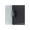 Brilliant Iseo Vägglampa Plast Svart 4W 300lm - 830 Varm Vit | IP44 - Utomhus - Rörelse- och Ljussensor - USB Uppladdningsbar
