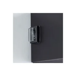 Brilliant Iseo Vägglampa Plast Svart 4W 300lm - 830 Varm Vit | IP44 - Utomhus - Rörelse- och Ljussensor - USB Uppladdningsbar