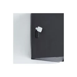 Brilliant Iseo Vägglampa Plast Svart 4W 300lm - 830 Varm Vit | IP44 - Utomhus - Rörelse- och Ljussensor - USB Uppladdningsbar