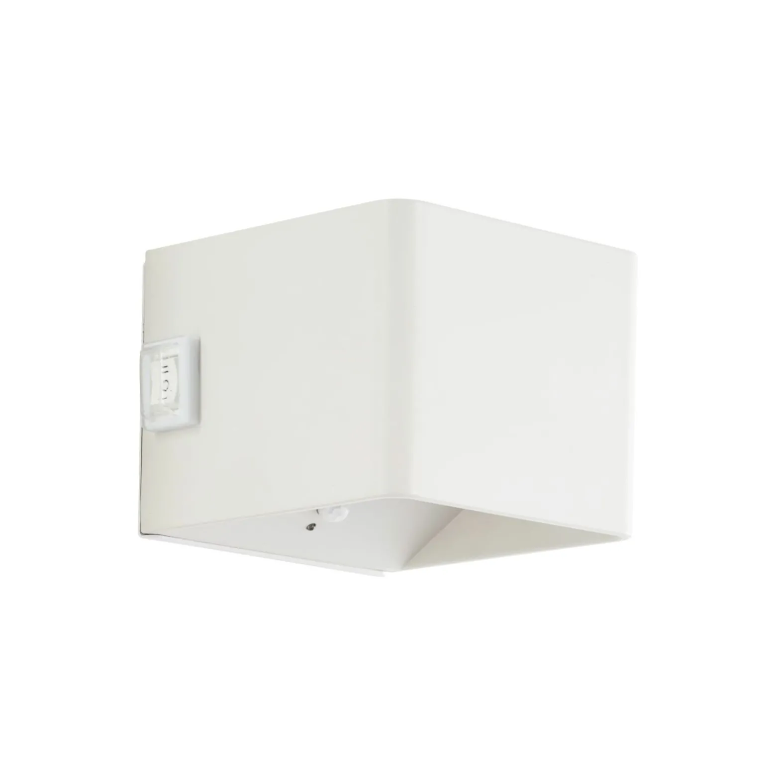 Brilliant Iseo Vägglampa Plast Vit 4W 300lm - 830 Varm Vit | IP44 - med USB