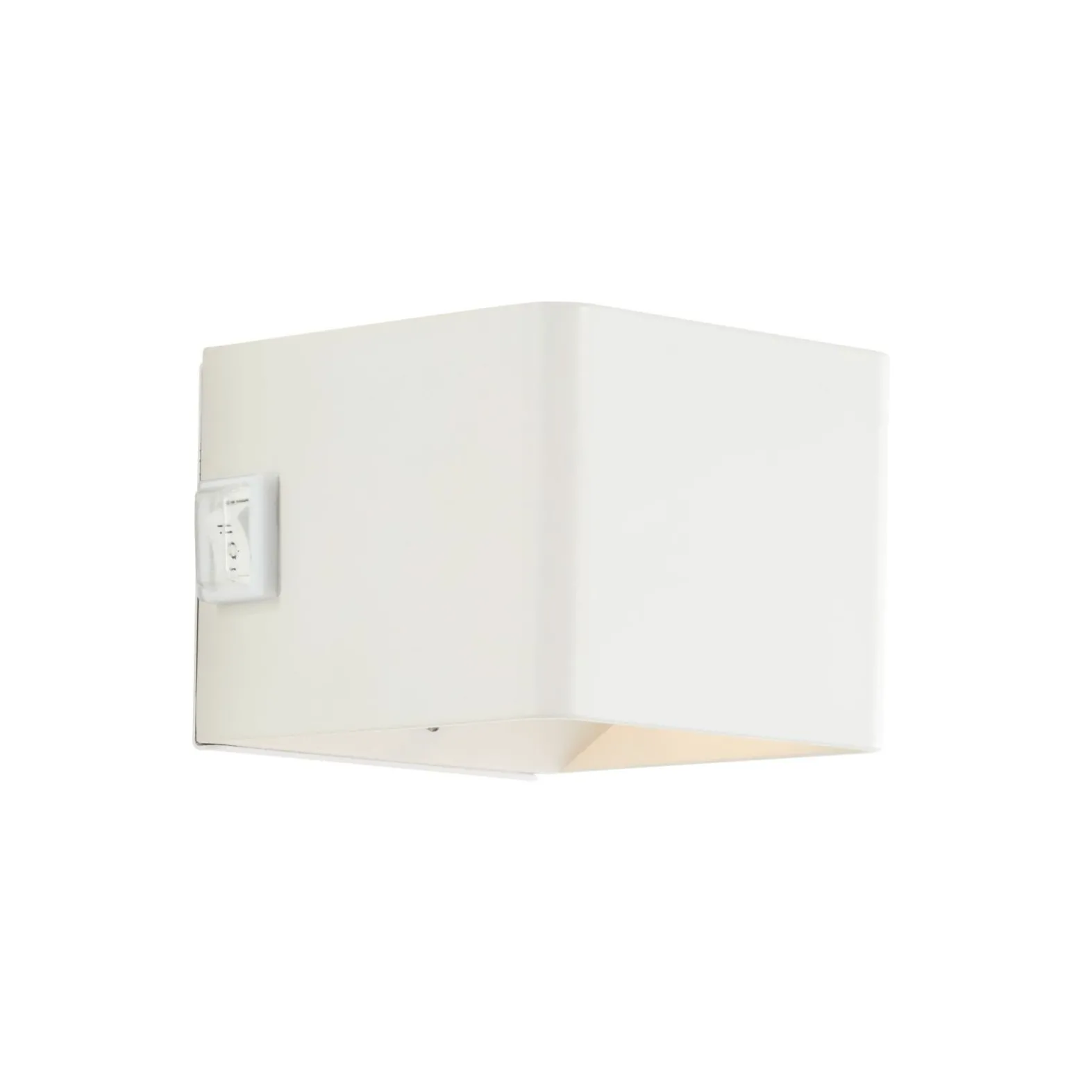 Brilliant Iseo Vägglampa Plast Vit 4W 300lm - 830 Varm Vit | IP44 - med USB