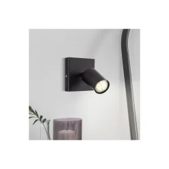 Brilliant Jello Taklampa Metall Matt Svart 4.5W 345lm - 830 Varm Vit | Inkl. 1x GU10
