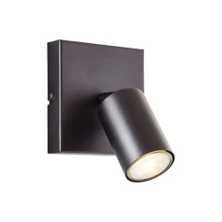 Brilliant Jello Taklampa Metall Matt Svart 4.5W 345lm - 830 Varm Vit | Inkl. 1x GU10